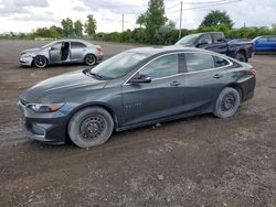 Salvage cars for sale at Montreal Est, QC auction: 2018 Chevrolet Malibu LT