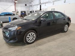 Salvage cars for sale at Center Rutland, VT auction: 2018 Toyota Corolla L