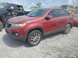 Salvage cars for sale at Hueytown, AL auction: 2011 KIA Sorento EX