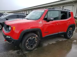 Jeep salvage cars for sale: 2016 Jeep Renegade Trailhawk