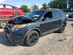 Salvage cars for sale at Central Square, NY auction: 2015 Ford Explorer XLT