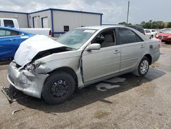 Salvage cars for sale from Copart Orlando, FL: 2005 Toyota Camry LE