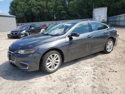 Salvage cars for sale at Midway, FL auction: 2018 Chevrolet Malibu LT