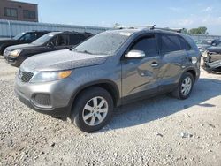 Salvage cars for sale at Kansas City, KS auction: 2012 KIA Sorento Base