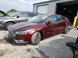 Salvage cars for sale at Chambersburg, PA auction: 2018 Ford Fusion TITANIUM/PLATINUM HEV