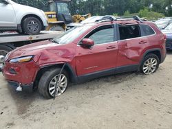 Jeep salvage cars for sale: 2016 Jeep Cherokee Limited