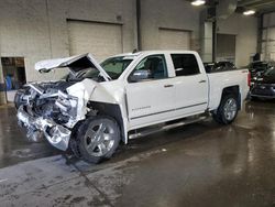 Chevrolet salvage cars for sale: 2016 Chevrolet Silverado K1500 LTZ