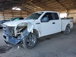 Ford f-150 salvage cars for sale: 2015 Ford F150 Super Cab