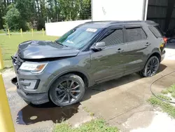 Ford salvage cars for sale: 2017 Ford Explorer XLT