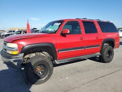 Salvage cars for sale at Grand Prairie, TX auction: 2001 Chevrolet Suburban C1500