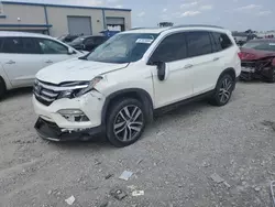 Honda Pilot salvage cars for sale: 2017 Honda Pilot Elite