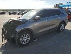 Salvage cars for sale at Grand Prairie, TX auction: 2019 KIA Sorento LX