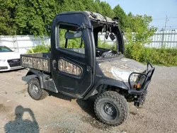 Salvage motorcycles for sale at London, ON auction: 2018 Kubota RTV1100