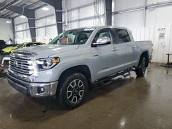 Toyota salvage cars for sale: 2021 Toyota Tundra Crewmax Limited