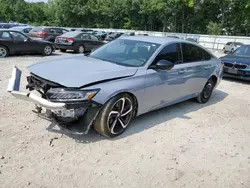 Honda Accord salvage cars for sale: 2021 Honda Accord Sport SE