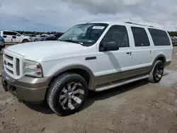 Salvage cars for sale at Houston, TX auction: 2005 Ford Excursion Eddie Bauer