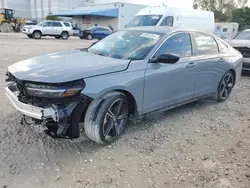 Salvage cars for sale at Opa Locka, FL auction: 2023 Honda Accord Hybrid Sport