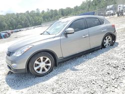 Salvage cars for sale at Ellenwood, GA auction: 2010 Infiniti EX35 Base