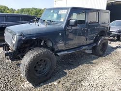 Salvage cars for sale at Windsor, NJ auction: 2017 Jeep Wrangler Unlimited Sahara