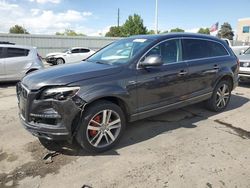 Salvage cars for sale at Littleton, CO auction: 2015 Audi Q7 Premium Plus