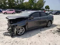 Salvage cars for sale at Cicero, IN auction: 2018 Ford Fusion SE