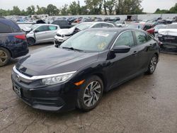 Honda Civic salvage cars for sale: 2016 Honda Civic EX