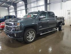 Salvage cars for sale at Ham Lake, MN auction: 2017 Chevrolet Silverado K1500 High Country