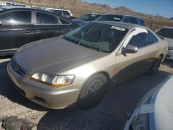 Salvage cars for sale at North Las Vegas, NV auction: 2002 Honda Accord EX