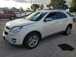 Flood-damaged cars for sale at auction: 2013 Chevrolet Equinox LTZ