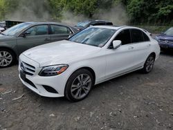 Mercedes-Benz salvage cars for sale: 2019 Mercedes-Benz C 300 4matic