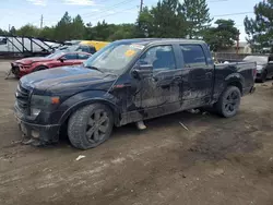 Salvage trucks for sale at Denver, CO auction: 2013 Ford F150 Supercrew