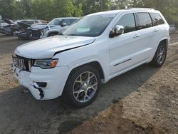 Jeep salvage cars for sale: 2020 Jeep Grand Cherokee Overland