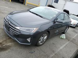 Salvage cars for sale at Vallejo, CA auction: 2020 Hyundai Elantra SEL