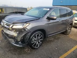 2021 Honda Pilot Touring en venta en Woodhaven, MI