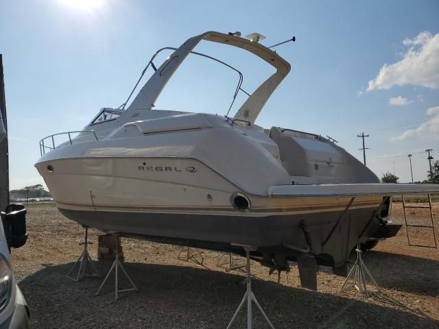 2002 Regal 2565 Boat