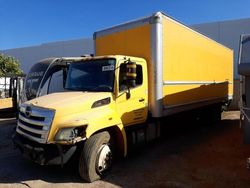 Salvage trucks for sale at Colton, CA auction: 2015 Hino 258 268