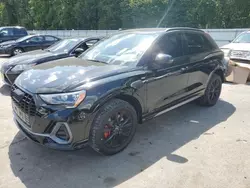 Salvage cars for sale at Glassboro, NJ auction: 2021 Audi Q3 Premium S Line 45