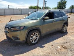 Vehiculos salvage en venta de Copart Oklahoma City, OK: 2019 Jeep Cherokee Latitude