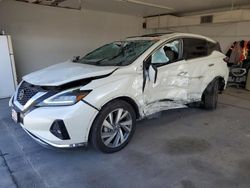 Salvage cars for sale at Anthony, TX auction: 2021 Nissan Murano SL