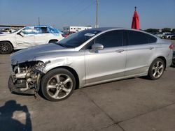 Salvage cars for sale from Copart Grand Prairie, TX: 2015 Ford Fusion SE