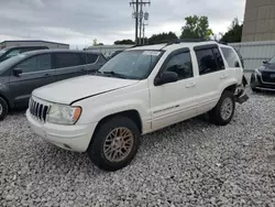 Salvage cars for sale at Wayland, MI auction: 2002 Jeep Grand Cherokee Limited