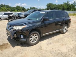 Salvage cars for sale at Theodore, AL auction: 2013 Toyota Highlander Base