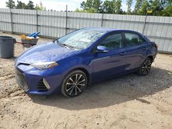 Toyota Corolla l salvage cars for sale: 2017 Toyota Corolla L