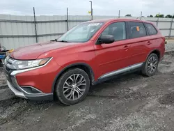 Salvage cars for sale at Lumberton, NC auction: 2016 Mitsubishi Outlander ES