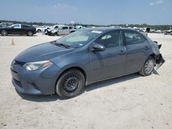 Salvage cars for sale at Houston, TX auction: 2016 Toyota Corolla L