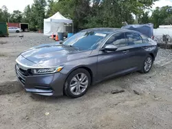 Honda salvage cars for sale: 2020 Honda Accord LX