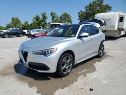 Salvage cars for sale at Bridgeton, MO auction: 2020 Alfa Romeo Stelvio