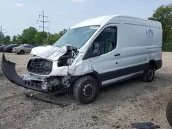 Salvage trucks for sale at Columbus, OH auction: 2019 Ford Transit T-250