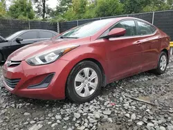 Hyundai Elantra se Vehiculos salvage en venta: 2016 Hyundai Elantra SE