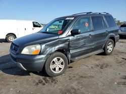 Salvage cars for sale at Fredericksburg, VA auction: 2005 Honda Pilot EX